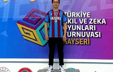 U13 Takımımızın kalecisi İsmail Talha Taşevli Türkiye birincisi oldu